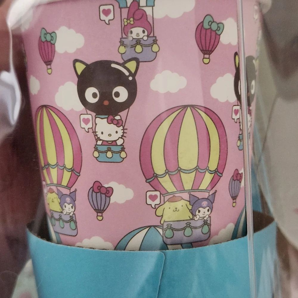 Hello Kitty Pink and Purple Party Tableware Set